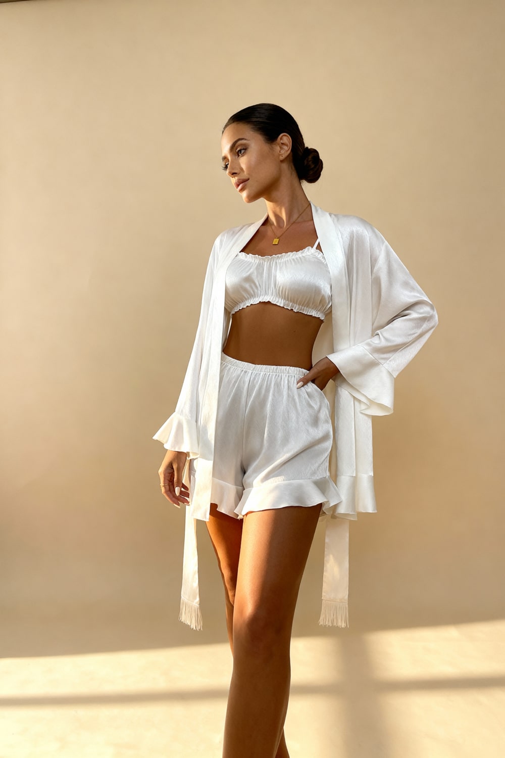 Angie™ Satin Lounge Set